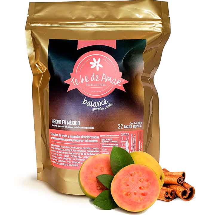 TISANA FRUTAL TE HE DE AMAR / BALANCE Guayaba-Canela / BOLSA